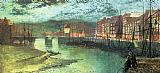 John Atkinson Grimshaw Famous Paintings - Whitby Docks